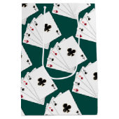 Vier tapekaarten medium cadeauzakje (Achterkant)