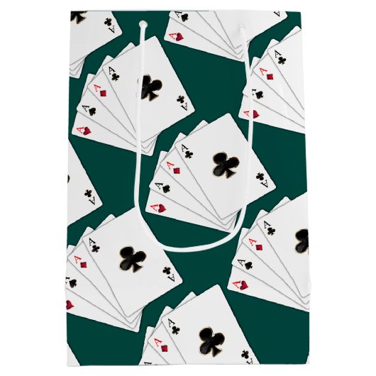 Vier tapekaarten medium cadeauzakje (Achterkant)