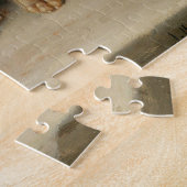 Vier teckel Puppies | Carl Reichert Legpuzzel (Zijkant)