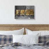 Vier theaterstoelen canvas afdruk (Insitu (Slaapkamer))