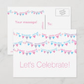 Vier thema Briefkaart Sjablonen (Voorkant / Achterkant)