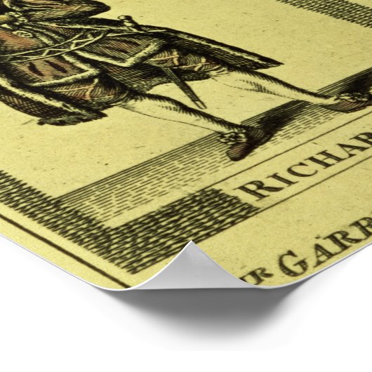 Vier tragische rollen poster (Hoek)