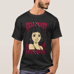 vier Trinidad en Trinidad trots en T-shirt