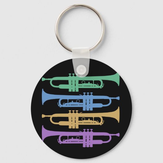 Vier Trumpets Sleutelhanger (Voorkant)