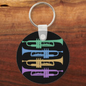 Vier Trumpets Sleutelhanger (Voorkant)