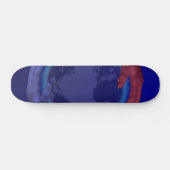 Vier uur op aarde skateboard (Horizontaal)