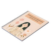 Vier uw uniciteit notitieboek (Linkerzijde)