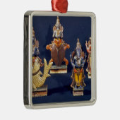 Vier van de incarnaties van Vishnu Metalen Ornament (Rechts)