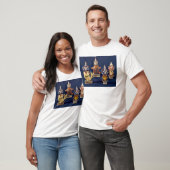 Vier van de incarnaties van Vishnu T-shirt (Unisex)