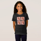 Vier van een Kind Cuteness T-shirt (Voorkant volledig)