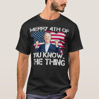 Vier van jullie weten het. t-shirt
