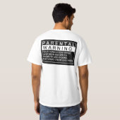 Vier vergeten hoeken T-shirt (Achterkant volledig)