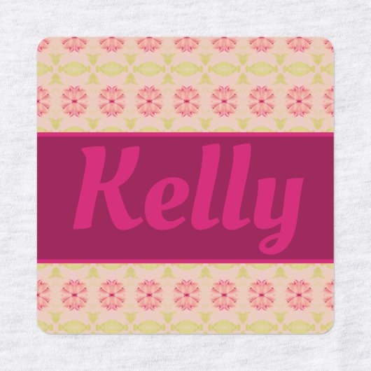 Vier verschillende ontwerpers labels (Design 1)