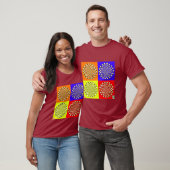 Vier vierkantjes T-shirt (Unisex)