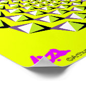 Vier vierkantsvierkante Poster (Hoek)