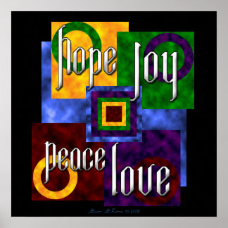 Vier virtualisaties poster