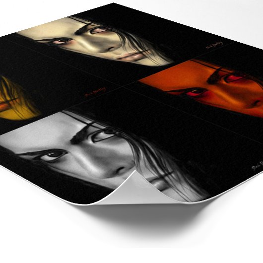 Vier vlakken poster (Hoek)