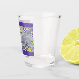 Vier vleugels - foto vergroting shot glas