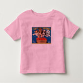 Vier vrienden kinder shirts (Voorkant)