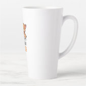 Vier vrienden ooit - Schattige Dog & Cat Besties T Latte Mok (Rechts)