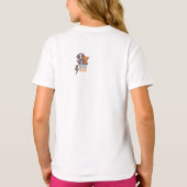 Vier vrienden ooit - Schattige Dog & Cat Besties T T-shirt (Achterkant)