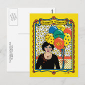 Vier vriendschap_B_ ansichtkaart Briefkaart (Voorkant / Achterkant)