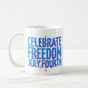 Vier Vrijheid July Fourth Klassieke Mok