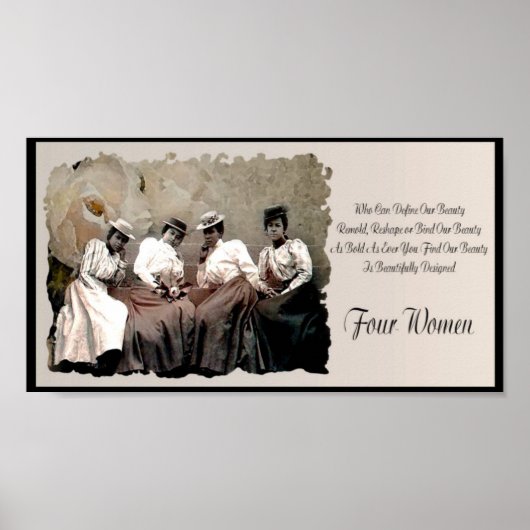 Vier vrouwen poster (Voorkant)