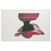 Vier vrouwen Silhouette Pet Madras Pset Pattern Stof (Fat Quarter)