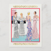 Vier vrouwen van Dupouy-Magnin Briefkaart (Voorkant)