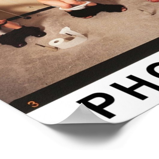 Vier vrouwen zitten op het toilet poster (Hoek)