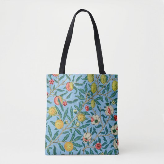 Vier Vruchten, patroon van William Morris Tote Bag (Voorkant)