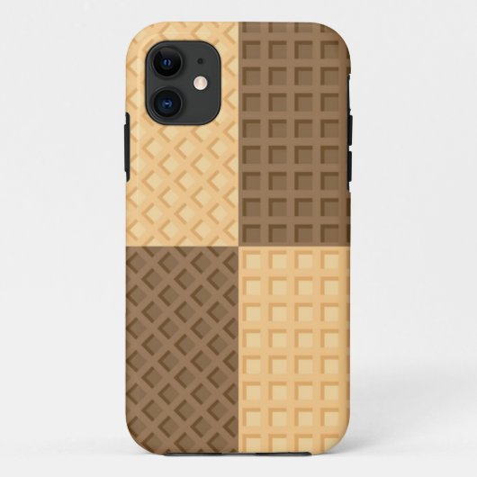 Vier Wafers Case-Mate iPhone Case (Achterkant)