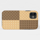 Vier Wafers Case-Mate iPhone Case (Achterkant (horizontaal))