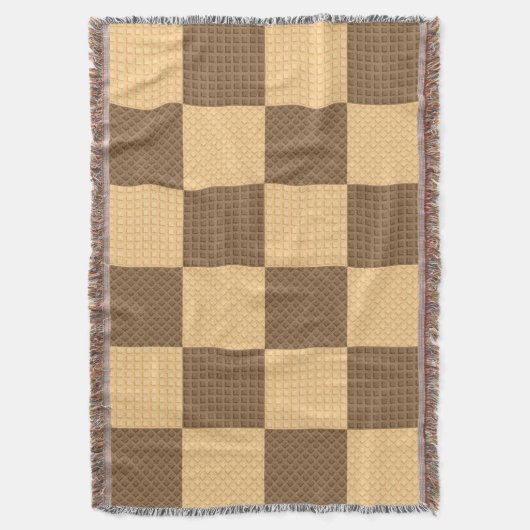 Vier Wafers Deken (Voorkant Verticaal)