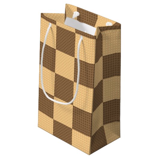 Vier Wafers Klein Cadeauzakje (Achterkant Gekanteld)