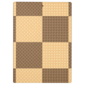 Vier Wafers Klembord (Achterkant)