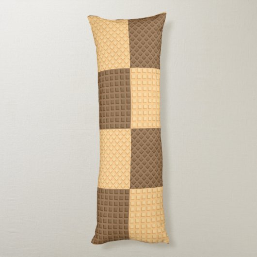 Vier Wafers Lichaamskussen (Achterkant (Verticaal))