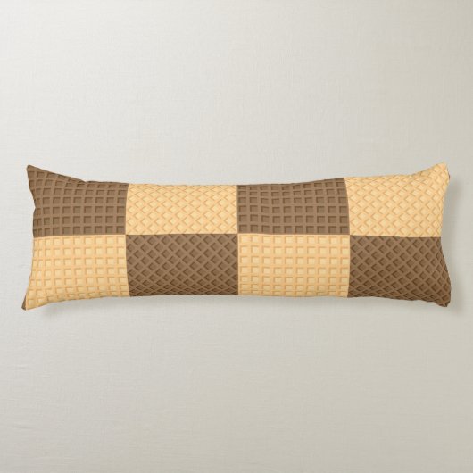 Vier Wafers Lichaamskussen (Voorkant)