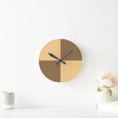 Vier Wafers Ronde Klok (Huis)