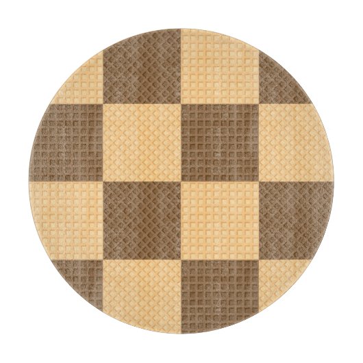 Vier Wafers Snijplank (Voorkant)