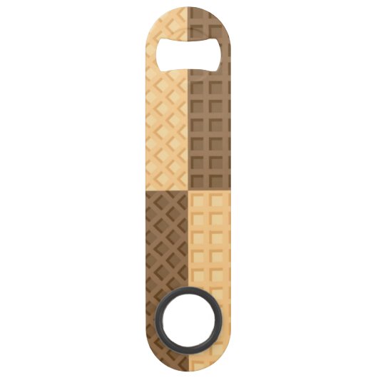 Vier Wafers Speed Flessenopener (Achterkant)