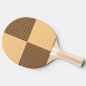 Vier Wafers Tafeltennisbatje (Zijkant)