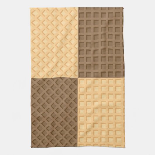 Vier Wafers Theedoek (Verticaal)