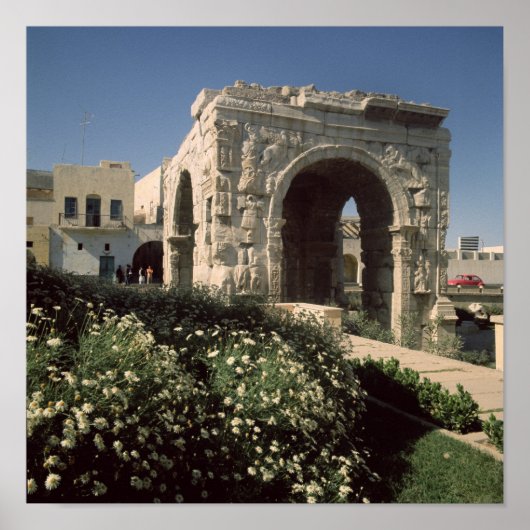 Vier-weg Arch van Marcus Aurelius en Lucius Poster (Voorkant)