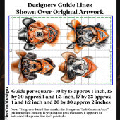 Vier Westerne cowboyhonden in Petten DN9L Decoupag Tissuepapier