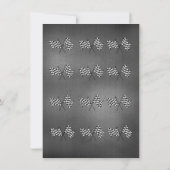 Vier Wheeler Birthday Dank je Bedankkaart (Achterkant)