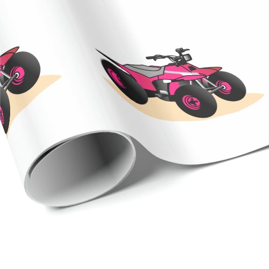 Vier Wheeler Cadeaupapier (Rol Hoek)