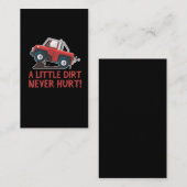 Vier wielen - ATV Riding Mud Dirt Quad Rider Visitekaartje (Voorkant / Achterkant)