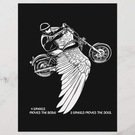 Vier wielen II Flyer (Voorkant)